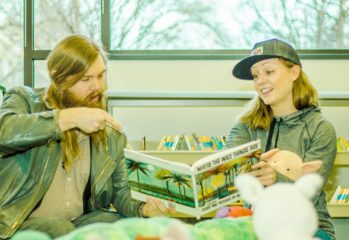 Kevin Bennet and Olivia Lindstrom at Old Town Library - 3/30/2016